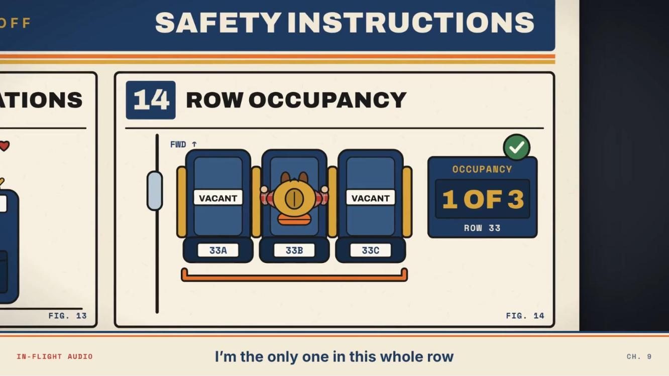 Hillbilly Business Class: row occupancy