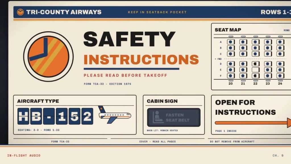 Hillbilly Business Class: safety instructions